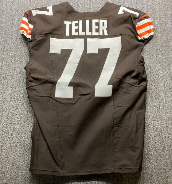London Games - Browns Wyatt Teller Game Worn Jersey (10/05/2025) Size 48...