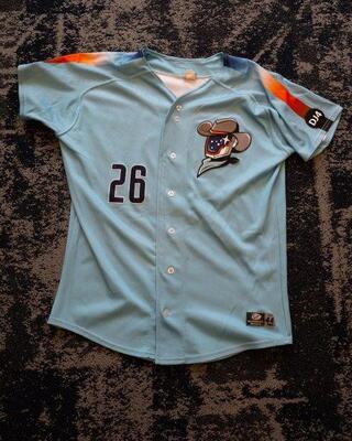 #26 Erick Abreu Game Worn Alternate Jersey