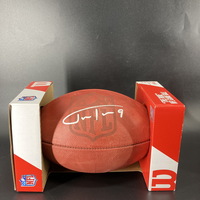 NFL - Ravens Justin Tucker Signed Authentic Football with Pro Bowl Logo