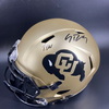 NFL - Colorado Multi Signed Replica Speed Helmet Signed by Travis Hunter and Shedeur Sanders