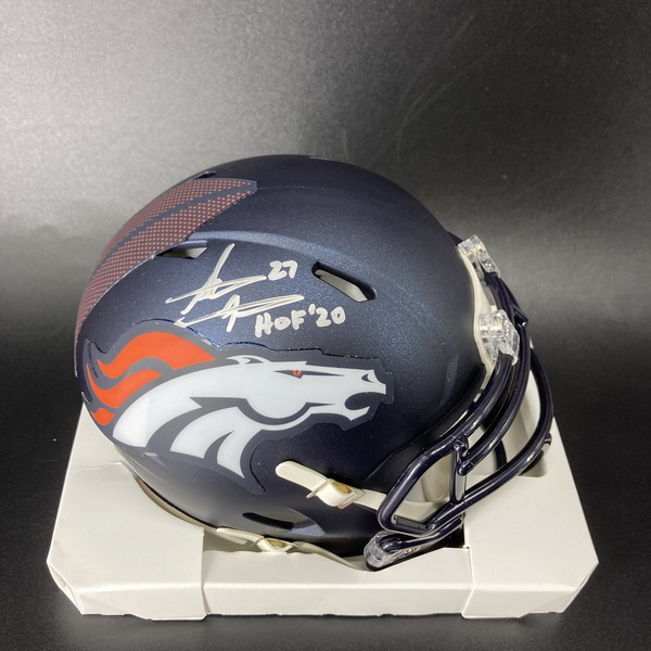 HOF - Broncos Steve Atwater Signed Mini Helmet