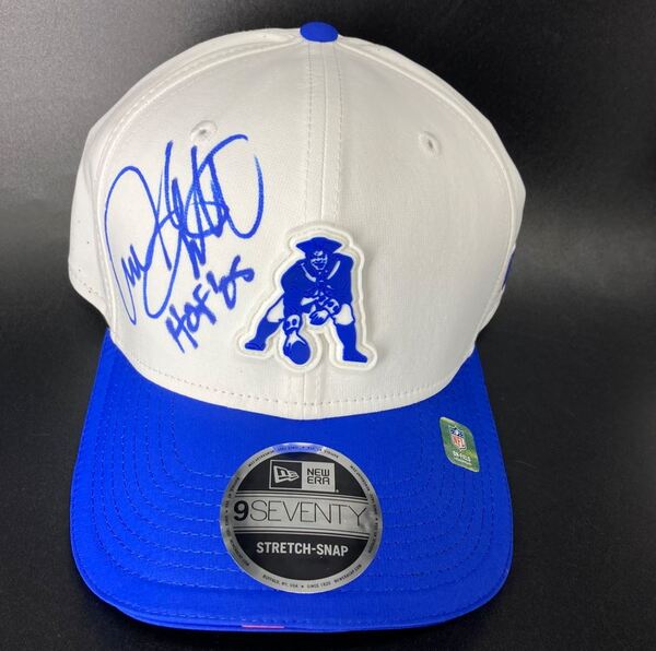HOF - Patriots Andre Tippett Signed Hat