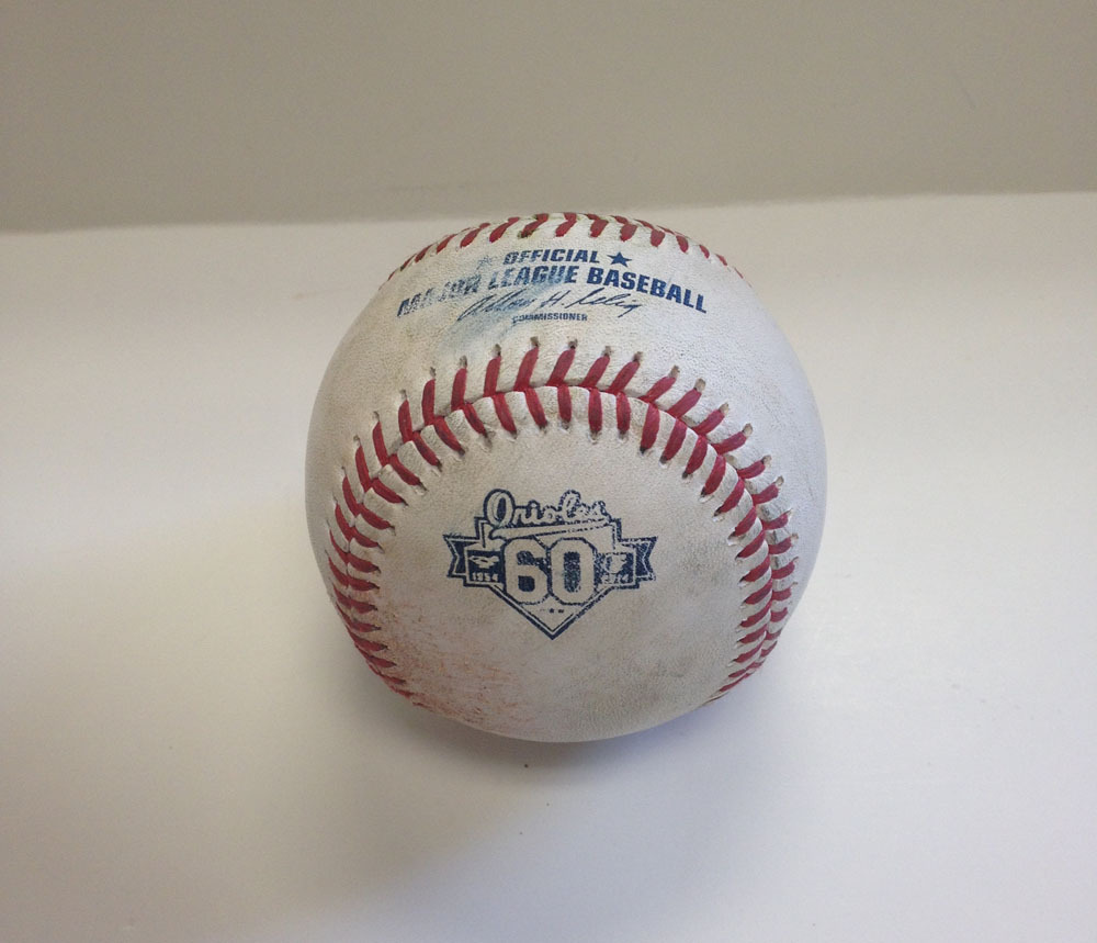 Orioles Authentics Nick Markakis GameUsed Baseball, Single MLB