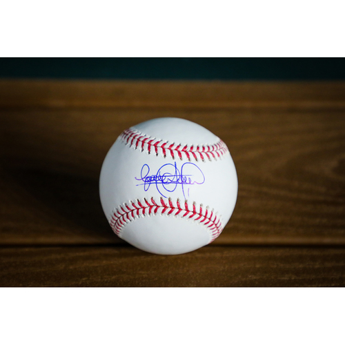 Elvis Andrus Autographed Baseball