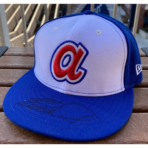 Mike Soroka Autographed 1974 Throwback Hat
