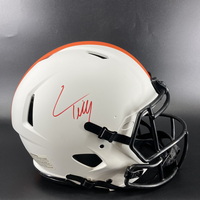 NFL - Browns Cedric Tillman Signed Authentic Flash Speed Helmet