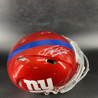 NFL - Giants Saquon Barkley Signed Authentic Flash Speed Helmet
