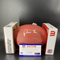 NFL - Patriots Pierre Strong Signed Authentic Football