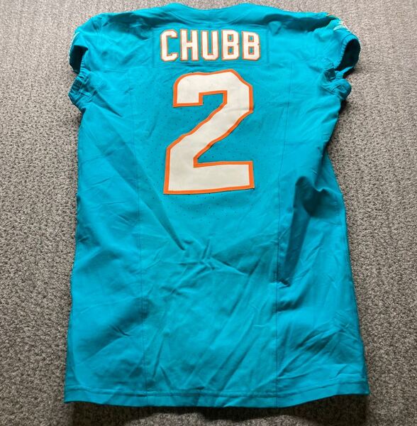 Madrid Game - Dolphins Bradley Chubb Game Worn Jersey (11/16/2025) Size ...