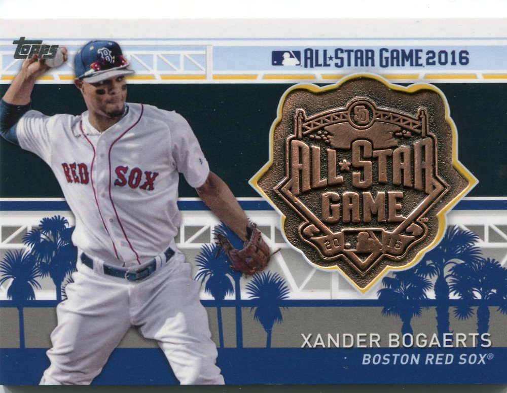 2017 Topps All Star Team Medallions Xander Bogaerts