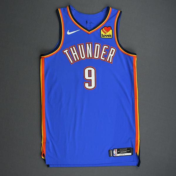 Image of Nerlens Noel - Oklahoma City Thunder - Game-Worn Icon Edition Jersey - 2019-20 Season