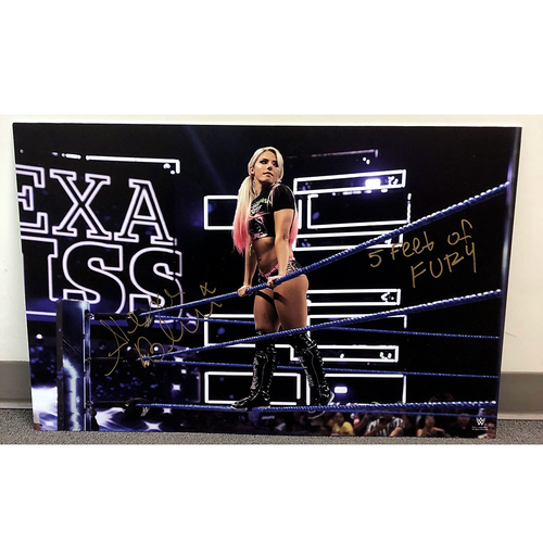Alexa Bliss SIGNED large photo print