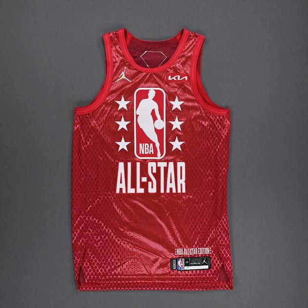 Kevin Durant Brooklyn Nets GameIssued 2022 NBA AllStar Jersey