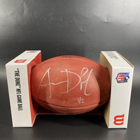NFL - Vikings Andrew DePaola Signed Authentic Football