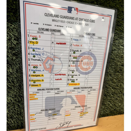 2015 MLB GAME USED LINE-UP CARDラインナップカード img-3729669-f.jpg