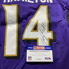 NFL - Ravens Kyle Hamilton Signed Authentic Jersey Size 40