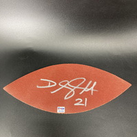 NFL - Falcons D'angelo Hall Signed Authentic Panel