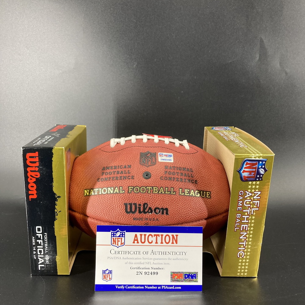 Chiefs 2017 Chiefs Quarterbacks Panel Ball Signed by Alex Smith, Pat