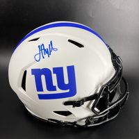 NFL - Giants Jalin Hyatt Signed Lunar Eclipse Authentic Speed Helmet