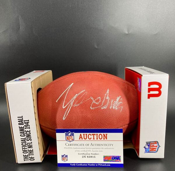 NFL - Cowboys Tyler Smith Signed Authentic Football