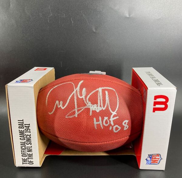 HOF - Patriots Andre Tippett Signed Authentic Football