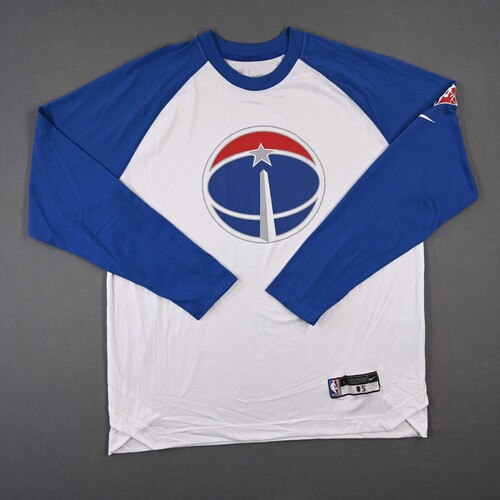 Image of Winston, Cassius<br>City Edition Long-Sleeved Shooting Shirt - Game-Issued (GI)<br>Washington Wizards<br>2021-22<br>#5