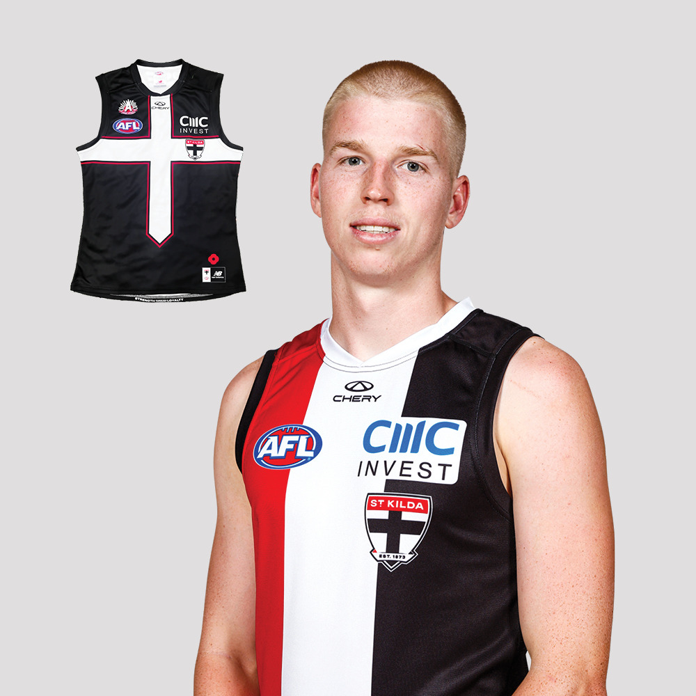 Tobie Travaglia #5 - 2026 Player ANZAC Guernsey * Signed 