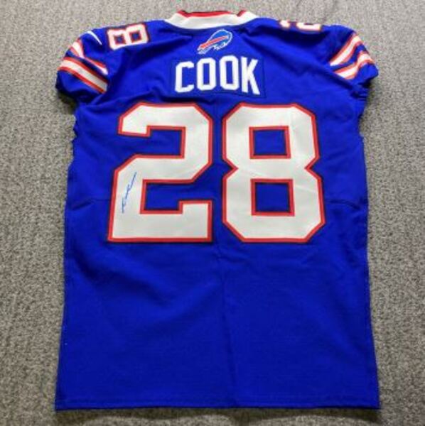 NFL - Bills James Cook Signed Authentic Jersey Size 42