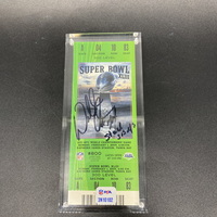 NFL - Steelers Willie Colon Signed SB XLIII Commemertive Ticket