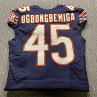 London Games - Bears Amen Ogbongbemiga Game Used Jersey (10/13/24) Size 42