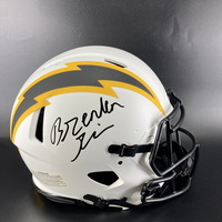 NFL - Chargers Brenden Rice Signed Authentic Lunar Eclipse Speed Helmet