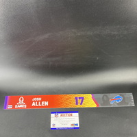 NFL - Bills Josh Allen 2023 Pro Bowl Games Nameplate Special Edition 2 of 3