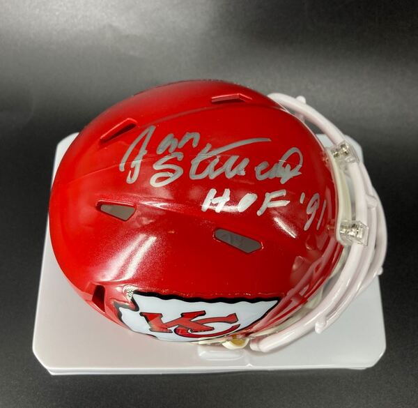 HOF - Chiefs Jan Stenerud Signed Mini Helmet