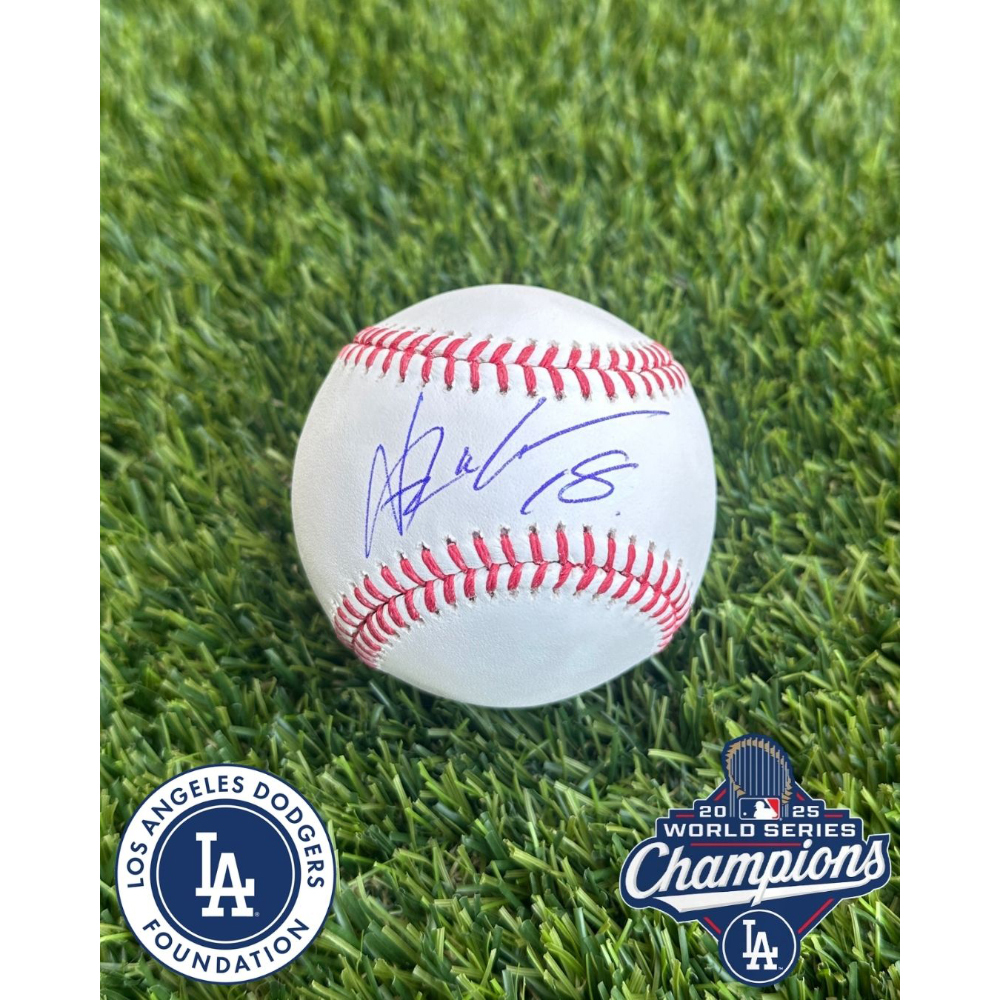 2025 Yoshinobu Yamamoto MLB Authenticated and Autographed Baseball