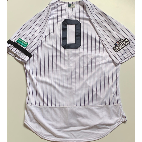 2019 London Series - Game-Used Jersey - Adam Ottavino, New York Yankees vs Boston Red Sox - 6/29/19