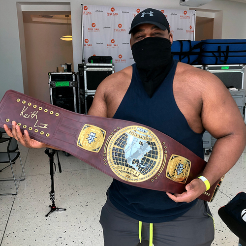 Keith Lee SIGNED NXT North American Championship Replica Title