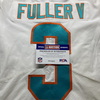 NFL - Dolphins Will Fuller V Game Cut Jersey Size 38