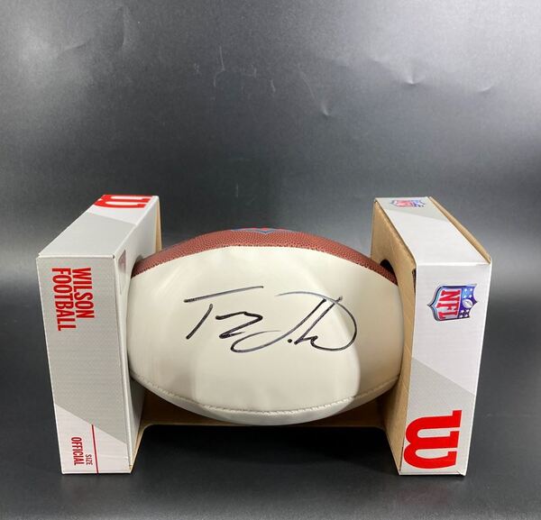 NFL - Buccaneers Tez Johnson Signed Panel Ball