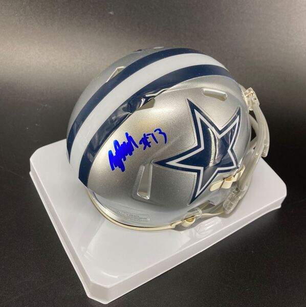 NFL - Cowboys Tyler Smith Signed Mini Helmet