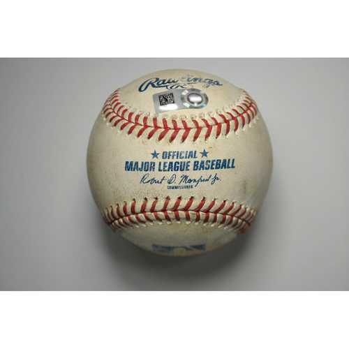 Anthony Volpe New York Yankees Autographed Gold Baseball - Limited