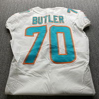 London Games - Dolphins Adam Butler Game Worn Jersey (10/17/21) Size 44