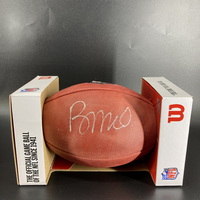 NFL - Bears Rome Odunze Signed Authentic Football