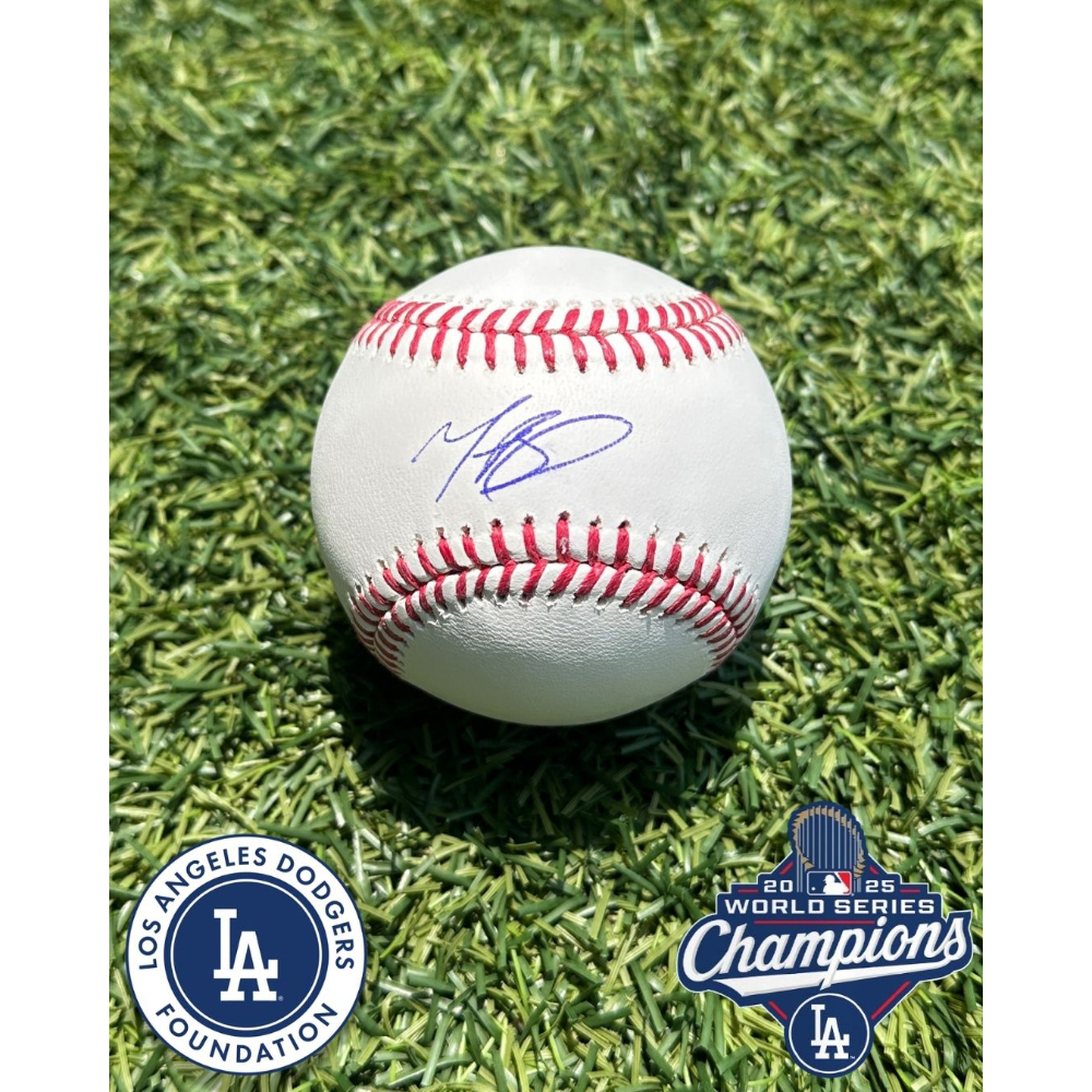 2025 Mookie Betts MLB Authenticated and Autographed Baseball | Los