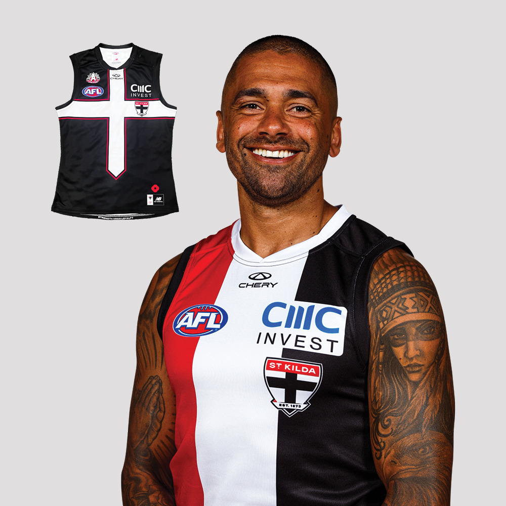 Brad Hill #8 - 2026 Player ANZAC Guernsey * Signed 