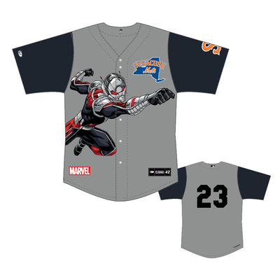 Marvel Super Hero Syracuse Mets Ant-Man Jersey, #39 (Size 44, M)