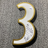 NFL - Ravens Eric Weddle Signed Jersey Number