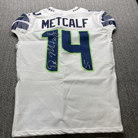 STS - Seahawks DK Metcalf Signed Game Issued Jersey 2023 Season Size 44