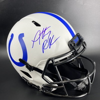 NFL - Colts Anthony Richardson signed Lunar Eclipse Authentic Speed Helmet