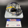 NFL - Chargers Derwin James Signed Chrome Mini Helmet