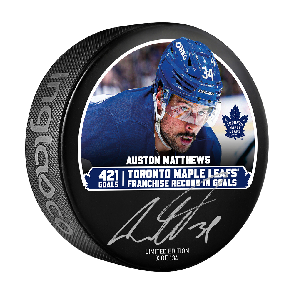 Auston Matthews Autographed 